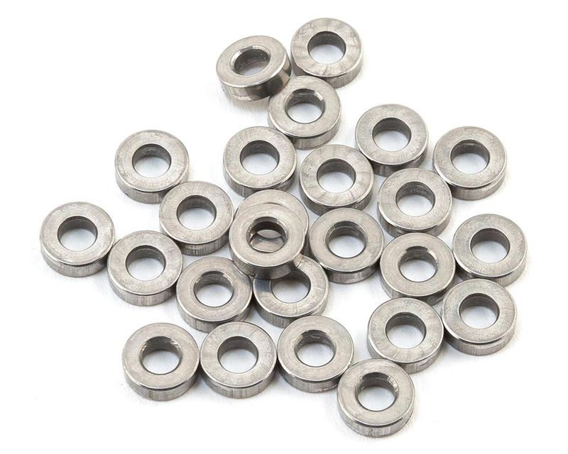 KNK3X2ALSP Team KNK 3x2mm Aluminum Spacers (25)