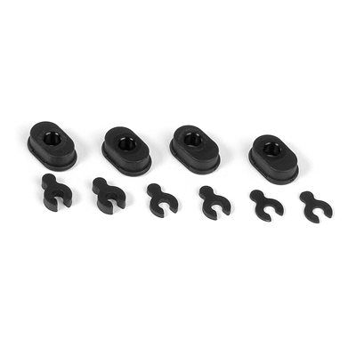 372315 COMPOSITE ECCENTRIC BUSHINGS + CASTER CLIPS