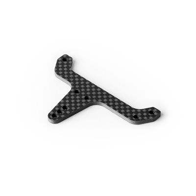 373551 X12&#39;20 REAR POD UPPER PLATE - GRAPHITE 2.5MM