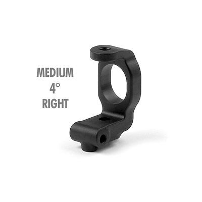 302363 T2 COMPOSITE C-HUB RIGHT - 4° DEG. - MEDIUM - RUBBER-SPEC
