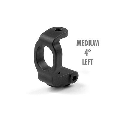 302364 T2 COMPOSITE C-HUB LEFT - 4° DEG. - MEDIUM - RUBBER-SPEC
