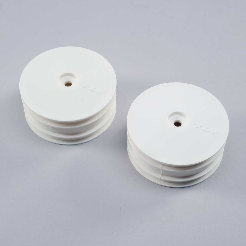 TLR43022 Wheel, White 22X-4 (2)