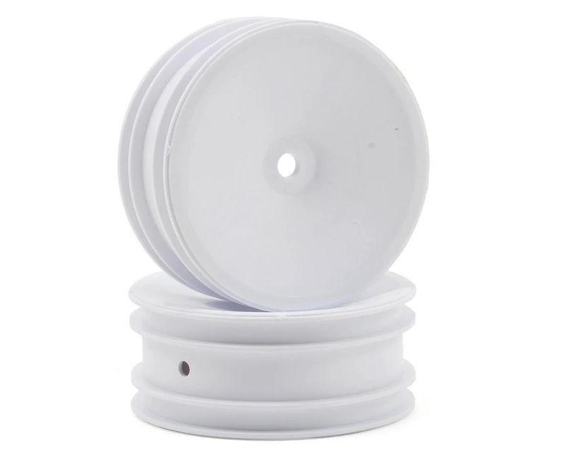 ASC9690 Team Associated 12mm Hex 2.2 Front Buggy Wheels (2) (B6) (White)