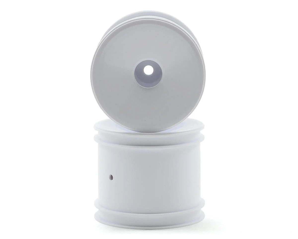 ASC7852 Team Associated 12mm Hex Stadium Truck Dish Wheel (2) (White)