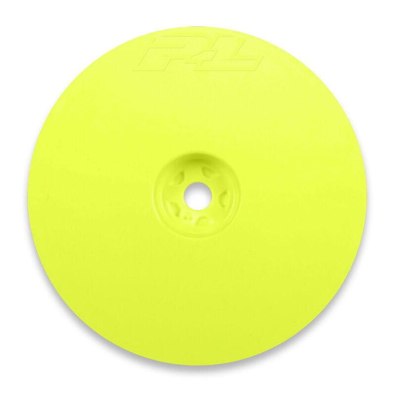 PRO273502 1/10 Velocity 2WD Front 2.2&quot; 12mm Buggy Wheels (2) Yellow