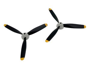 RGRA1348 3-Blade Propeller &amp; Spinner  Mitsubishi Zero (2)