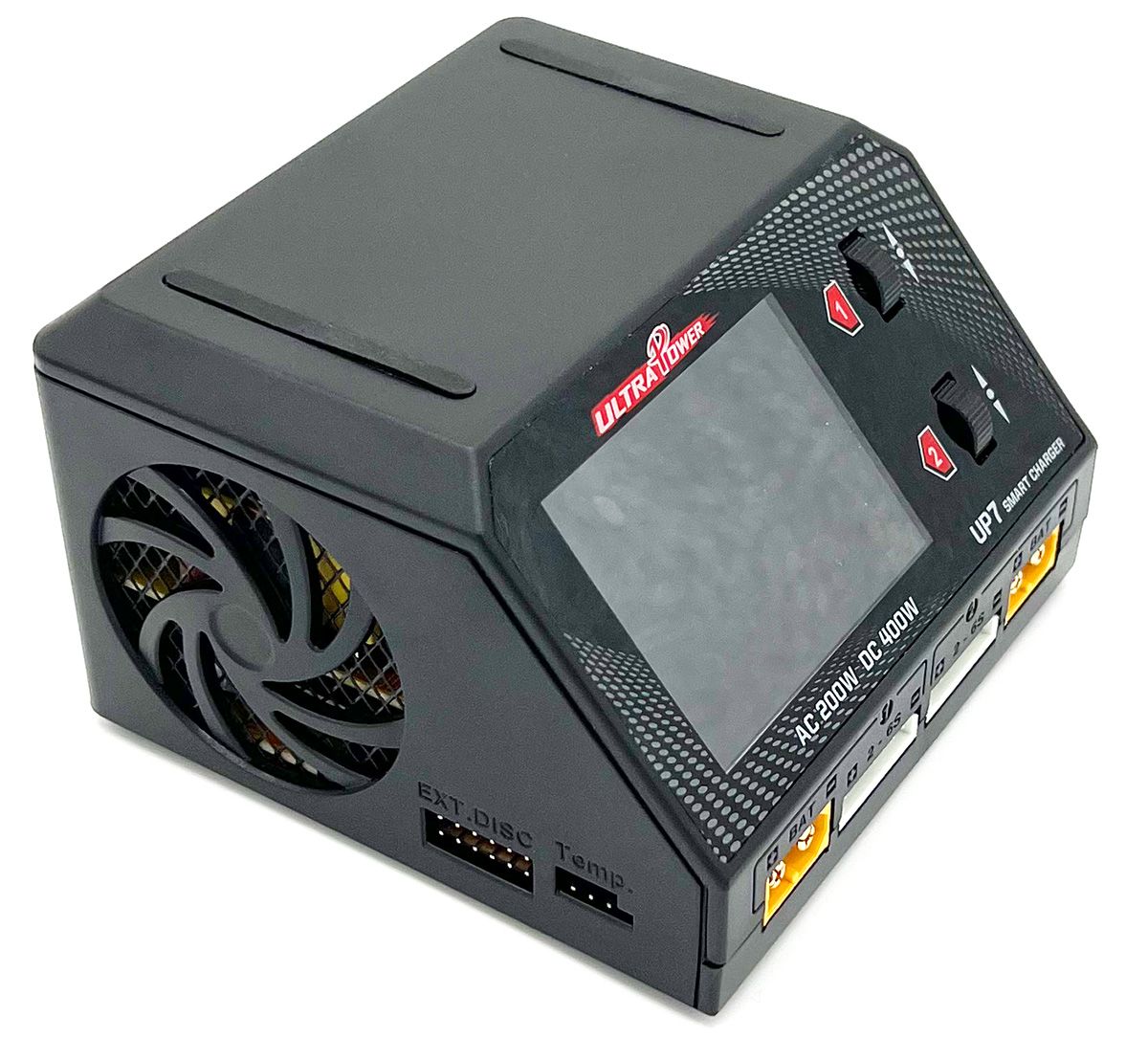 UPTUP7 UP7 AC 200W / DC 400W Dual Port Multi-Chemistry AC/DC Smart Charger
