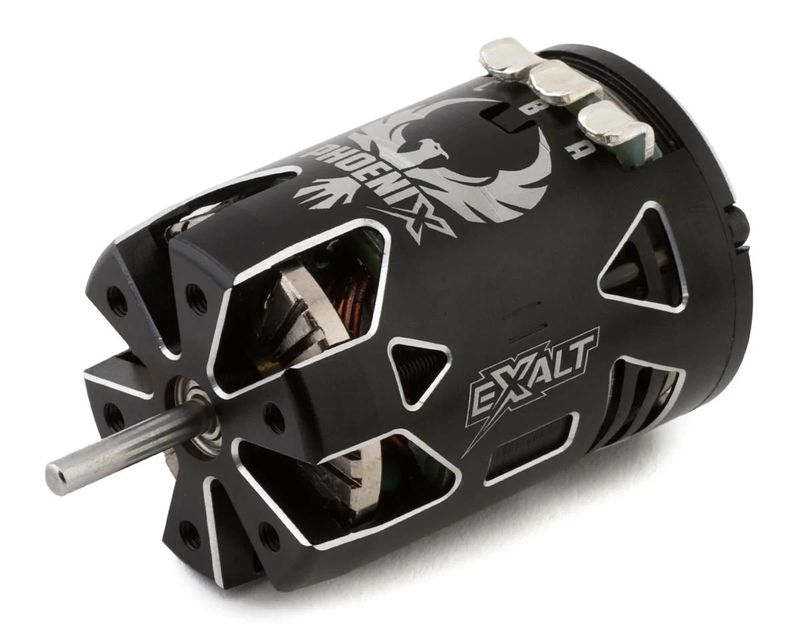 EXA01255SS (25.5T) Team Exalt Phoenix Silver Spec Brushless Motor