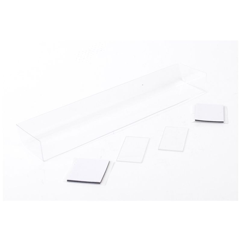 U5119 TOURING CAR WING + 2 END PLATES - CLEAR