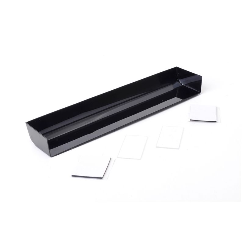 U5120 TOURING CAR WING + 2 END PLATES - BLACK