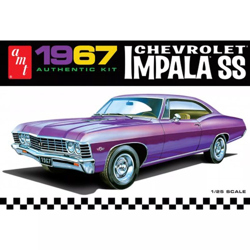AMT981 1/25 1967 Chevy Impala SS, Stock