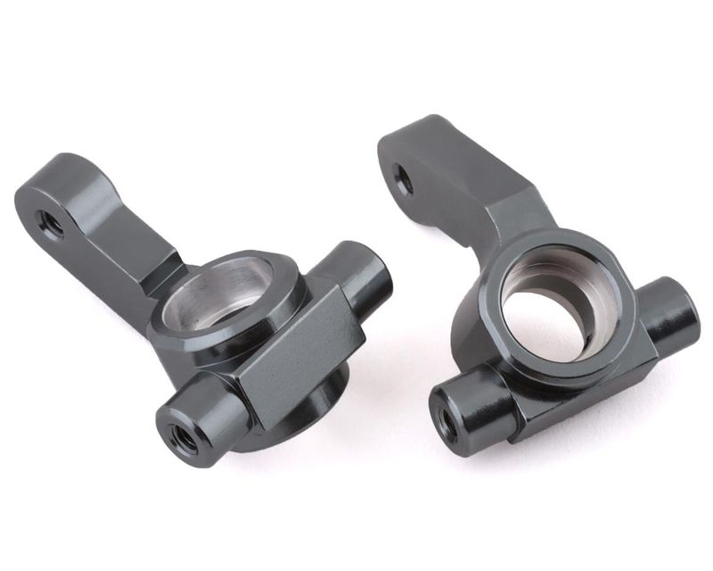 SPTSTC91417KB ST Racing Concepts DR10 Aluminum Steering Knuckles (2) (Gun Metal)