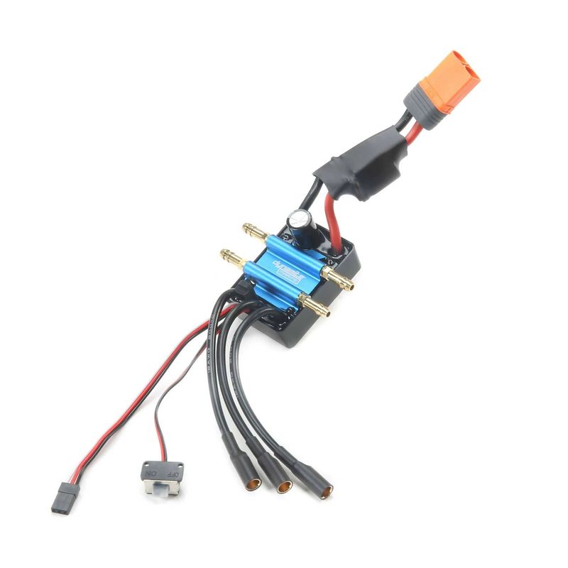 DYNM3878 120A BL Marine ESC 2-6S Single Connector