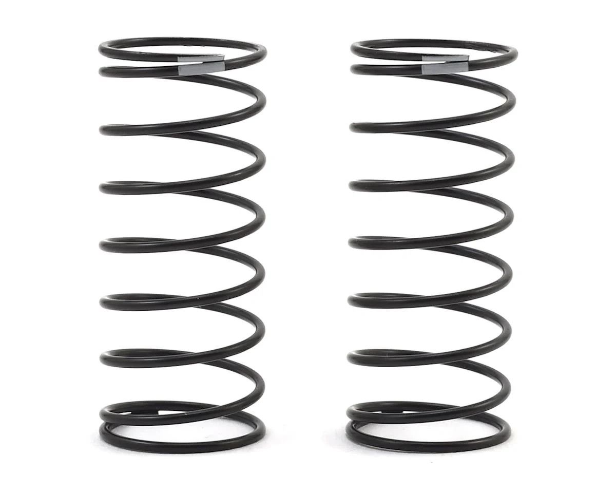 ASC91831 Team Associated 12mm Front Shock Spring (2) (White/3.40lbs) (44mm Long)