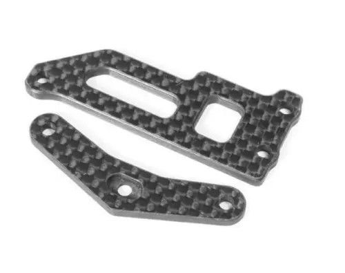 TLR231097 Carbon Brace and Servo Top Plate: 22X-4