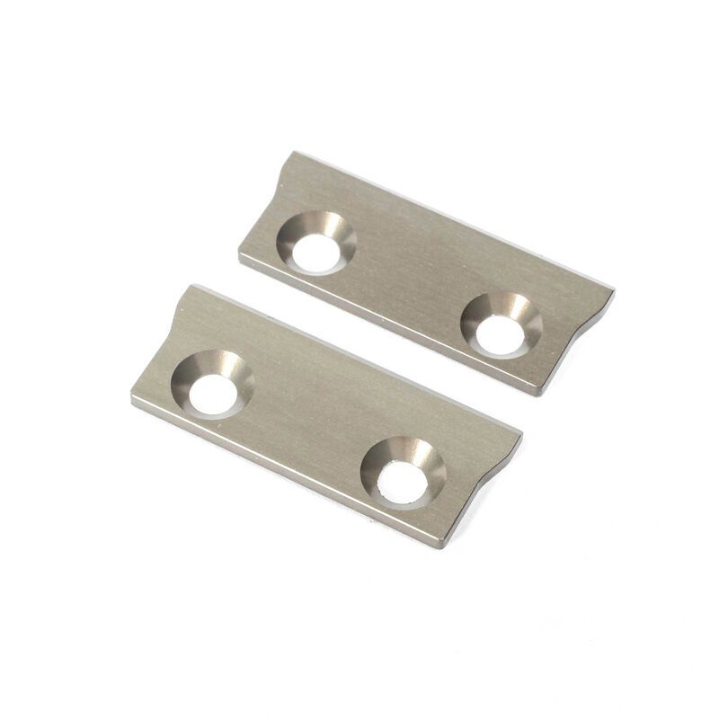 TLR231099 Rear Chassis Wear Plate, Aluminum: 22 5.0