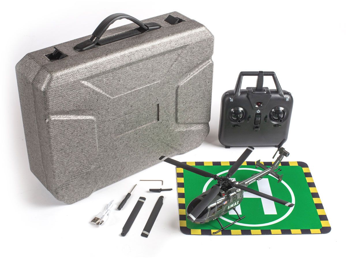 RGR6053 Hero-Copter, 4-Blade RTF Helicopter; SWAT
