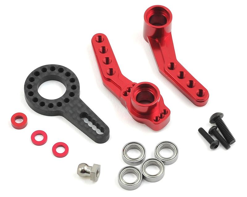 MXS-210589R MST RMX 2.0 Aluminum Steering Arm Set (Red)