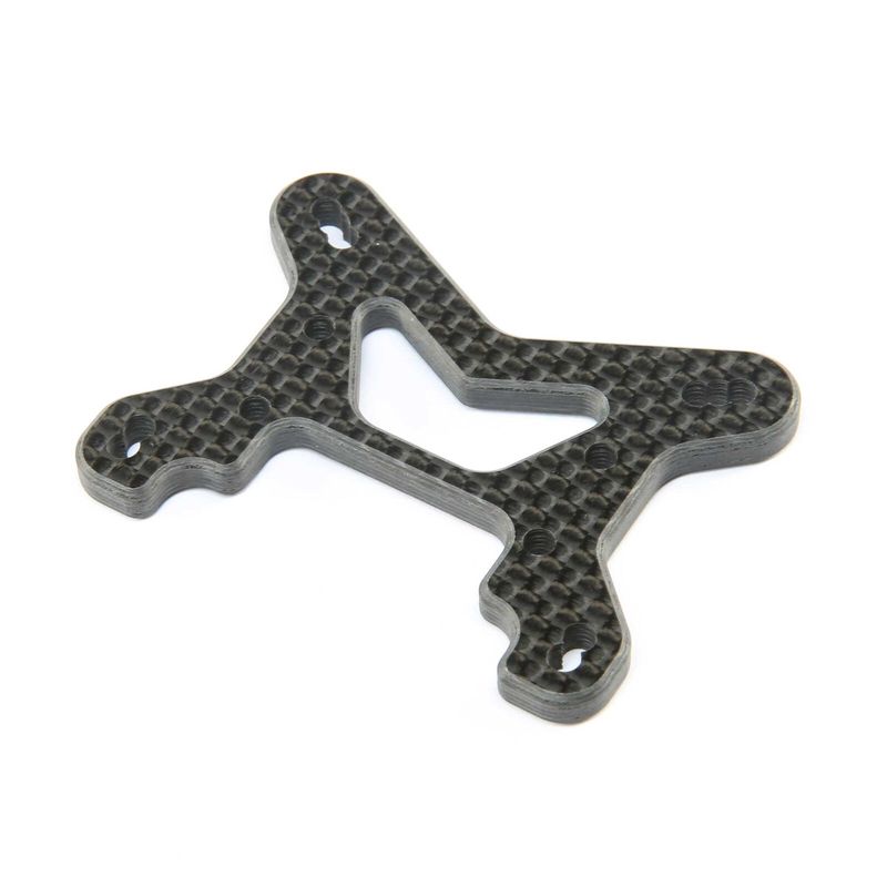 TLR234122 Carbon Rear Shock Tower: 22X-4