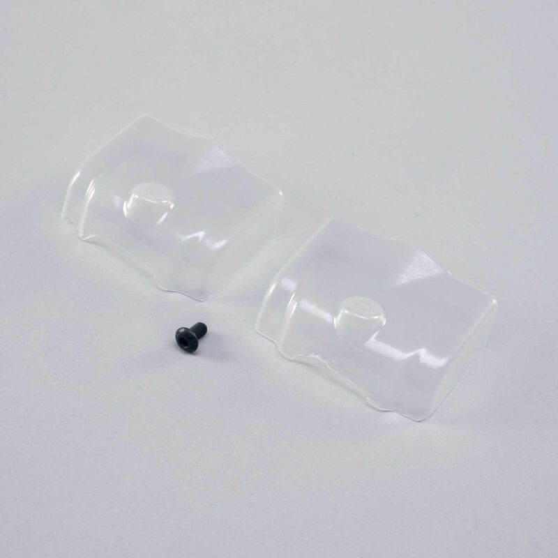 TLR230018 1/10 Clear Front Scoop: 22X-4