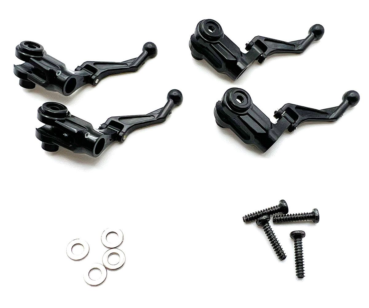 RGR6059 Blade Grips w/ Screw Set Hero-Copter (4)