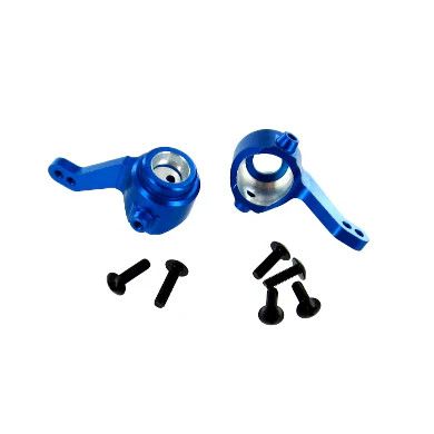 02131 Aluminum Steering Knuckles L/R (Blue)(Pair)