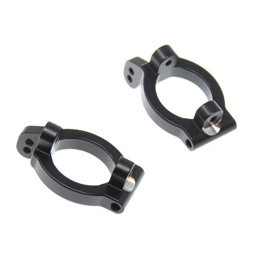 705010 Front C-Hubs (L/R) (Aluminum) (Black) (Pair)for Camo TT Pro, Camo X4 Pro and Dukono
