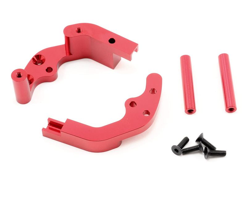 SPTST3677R   Traxxas 2WD  Aluminum Rear Motor Guard (Red)