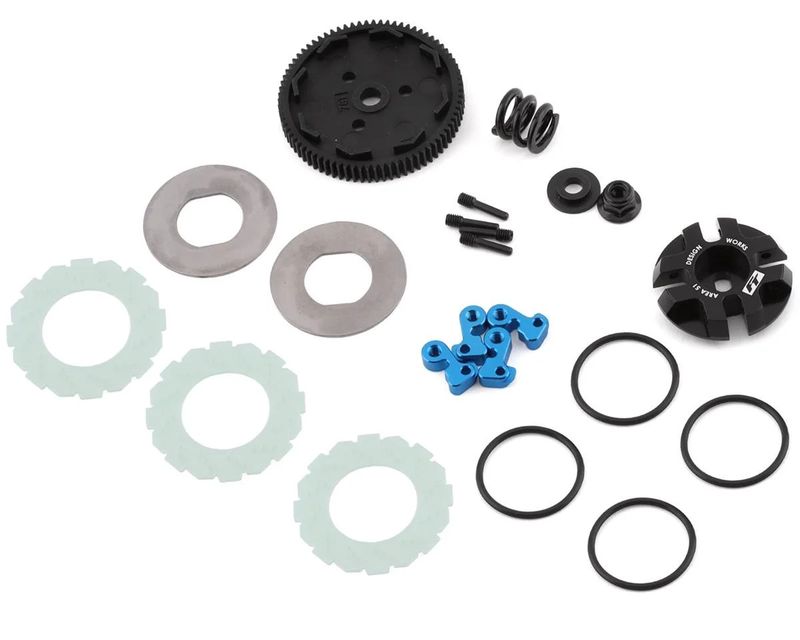 ASC72026 Factory Team DR10 Lockout Slipper Clutch