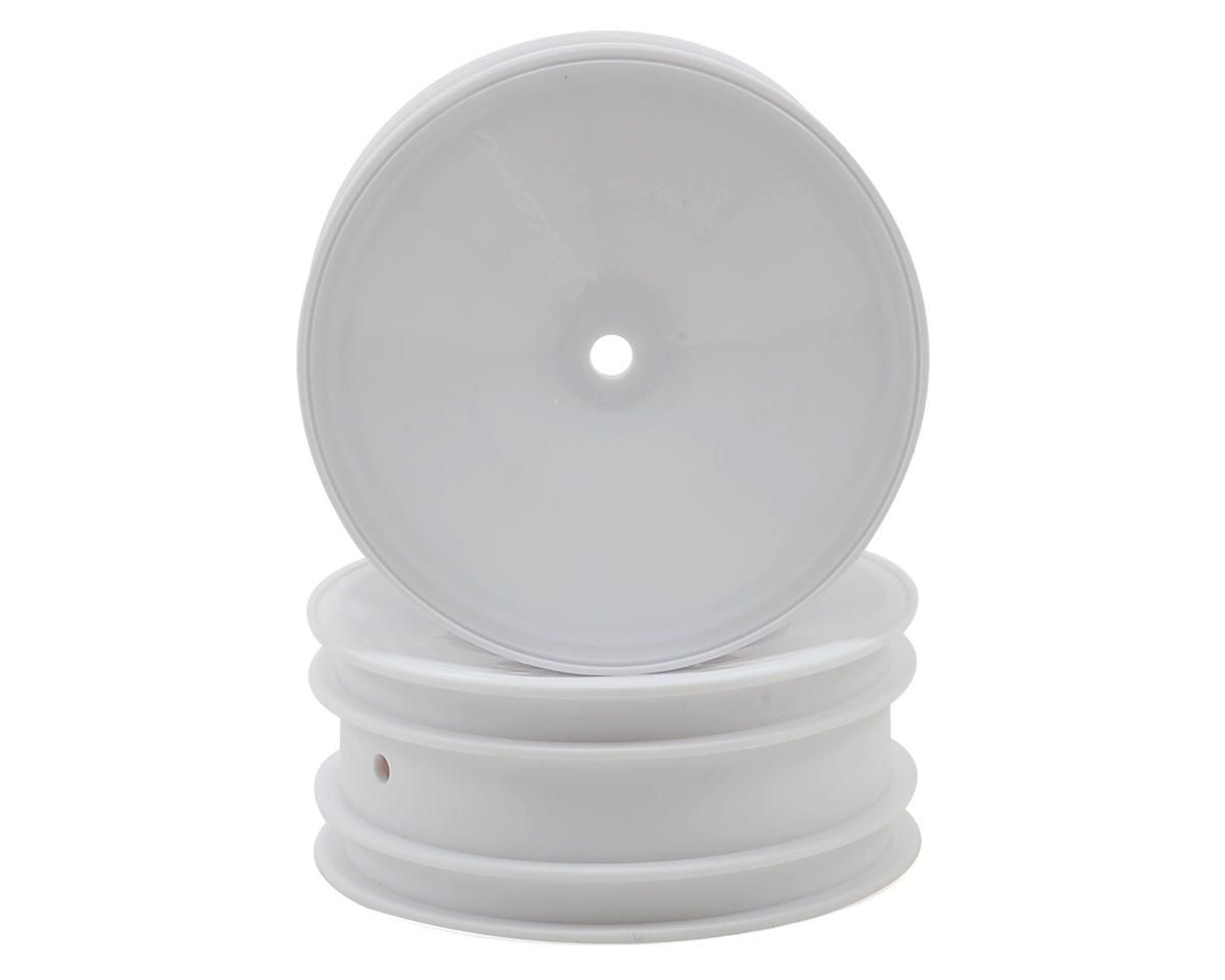 YOKB2-821HW Yokomo 12mm Hex 2WD Front Buggy Wheels (White) (2) (YZ-2/B-MAX2)