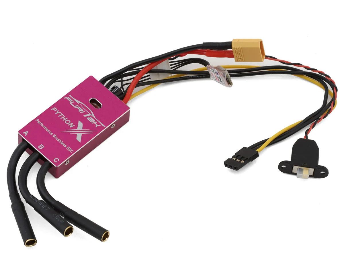 FTK-FUR-2357 Brushed/Brushless ESC X 80A/120A Team Spec 1/10 Rock Crawler  w/XT30 Connector