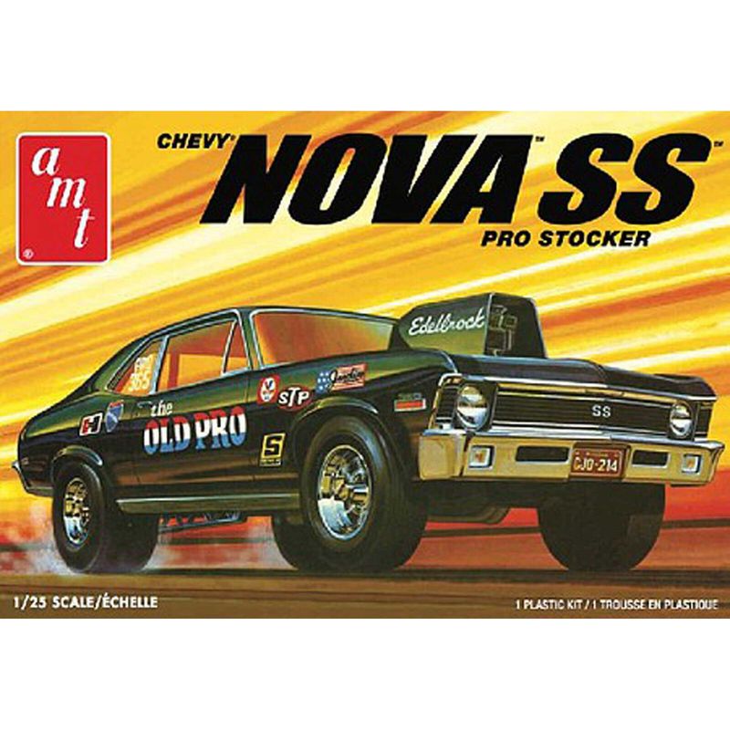 AMT1142M  1/25 1972 Chevy Nova SS Old Pro