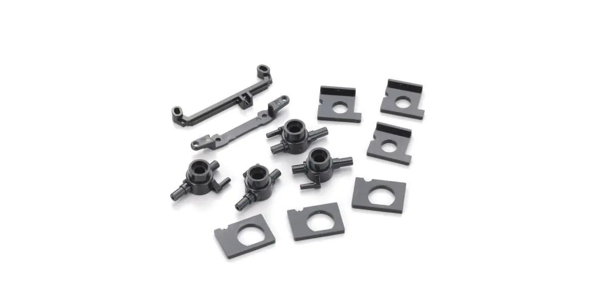 KYOMD004B Knuckle &amp; Motor Holder Set for Mini Z AWD