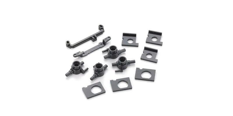 KYOMD004B Knuckle &amp; Motor Holder Set for Mini Z AWD