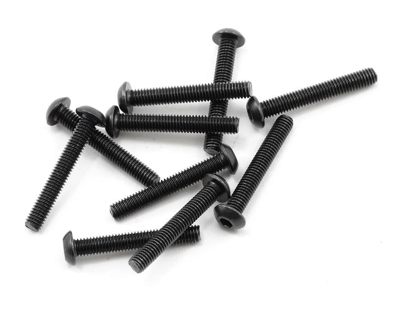 PTK-H-3207 ProTek RC 3x20mm &quot;High Strength&quot; Button Head Screws (10)