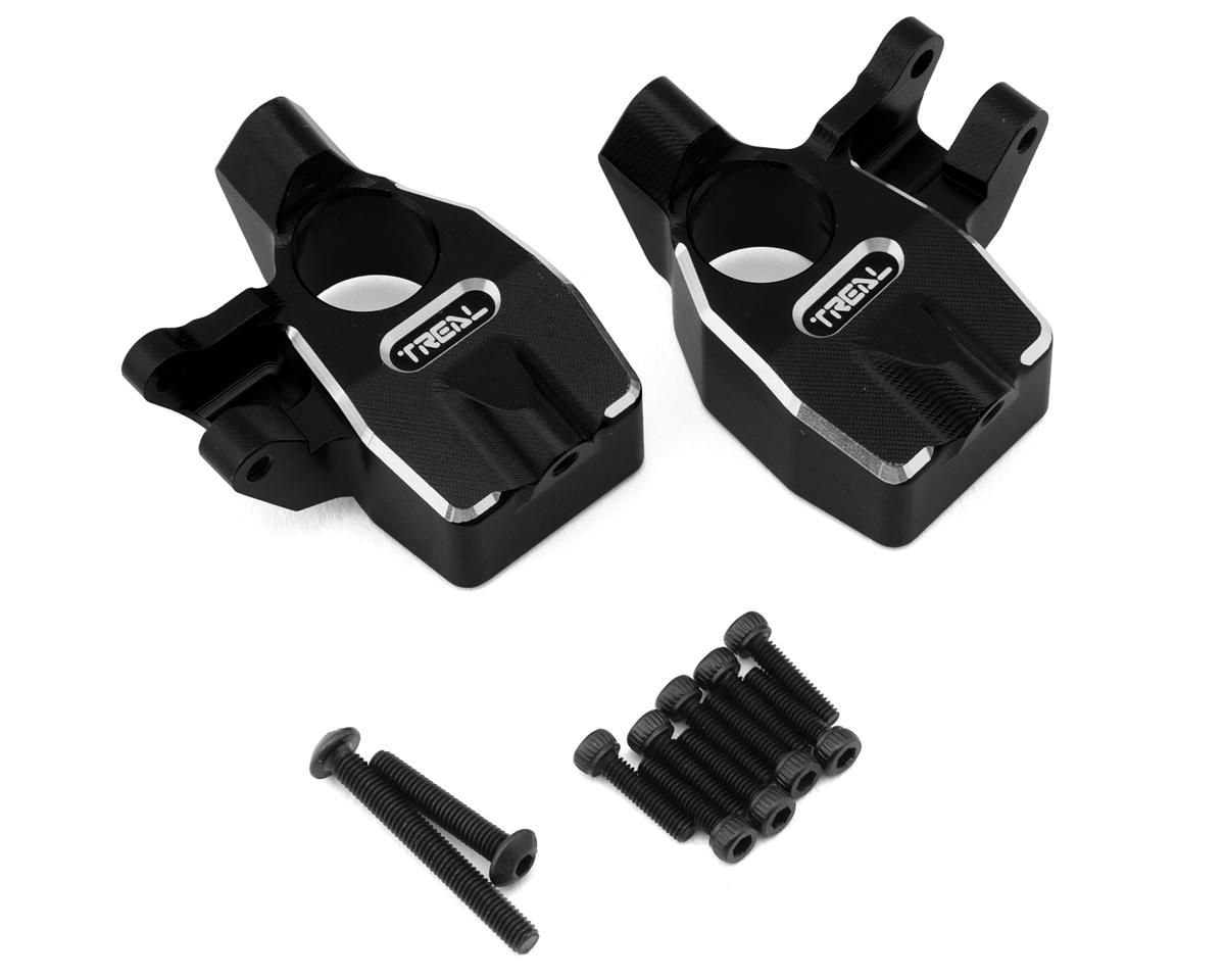 TLHTCAPRA-22  Treal Hobby Axial Capra CNC Aluminum Steering Knuckles (Black)