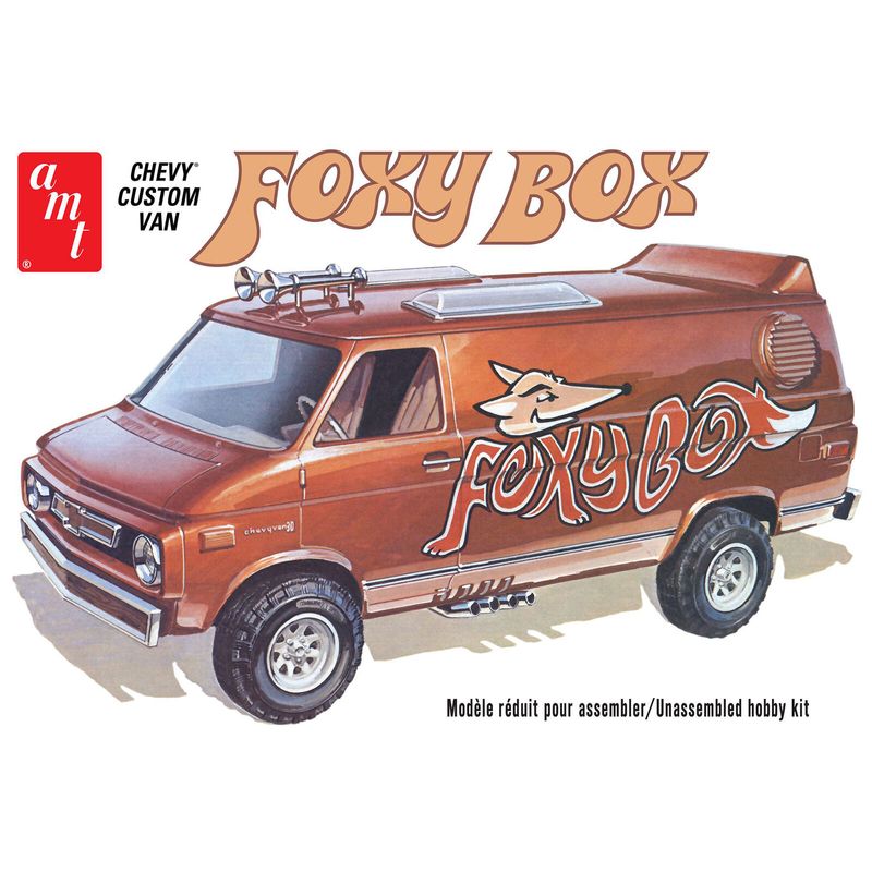 AMT1265 1975 Chevy Van Foxy Box 1:25