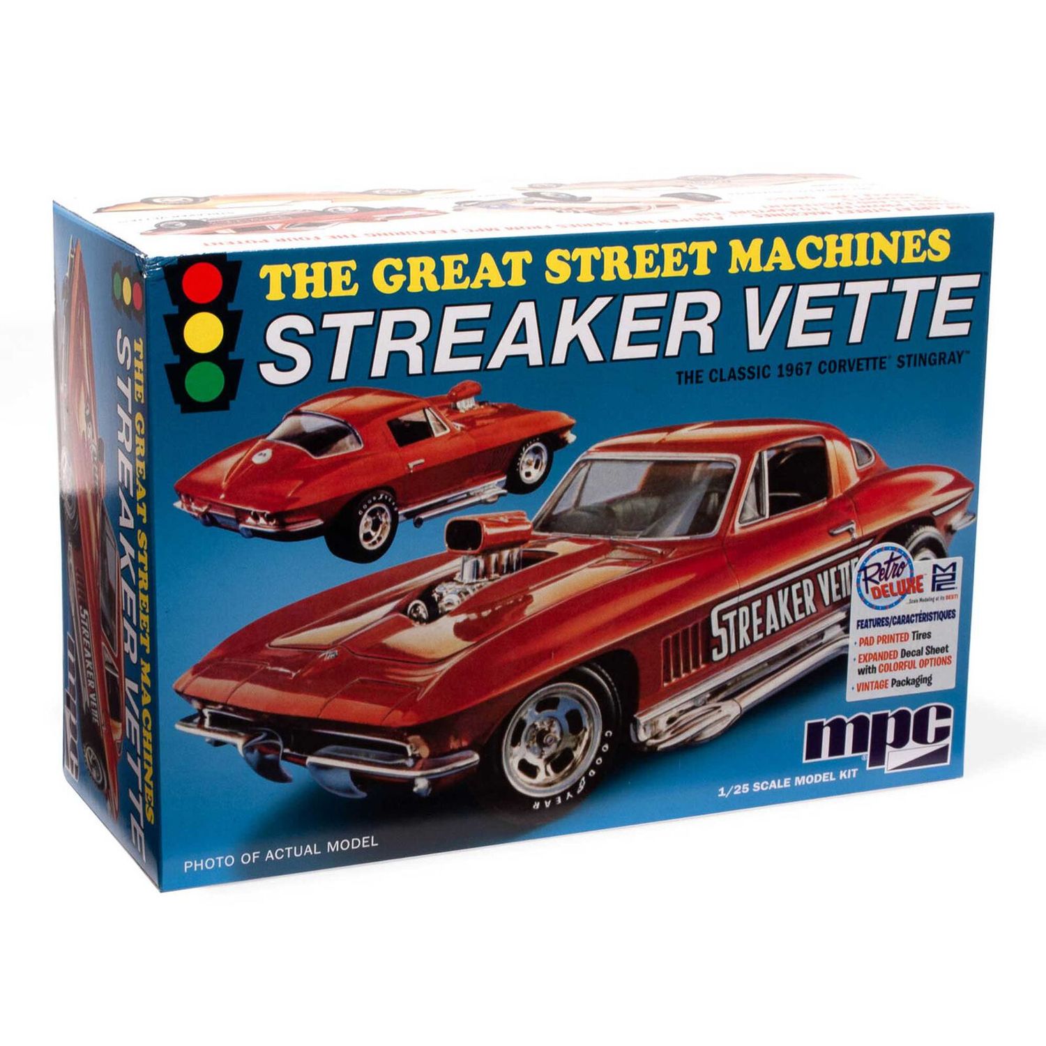 MPC973 1967 Chevy Corvette Stingray Streaker Vette 1:25