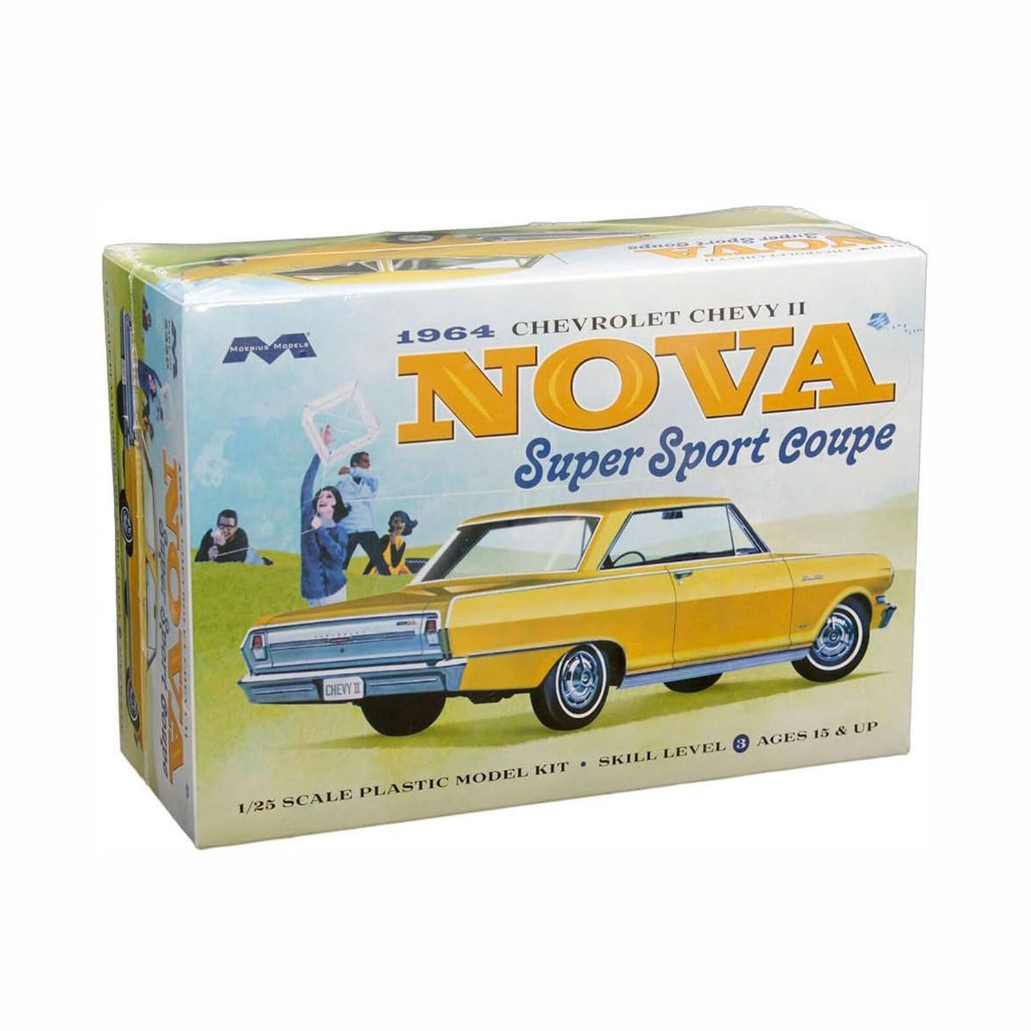 MOE2320 Moebius 1964 Nova Super Sport Coupe Model Car Kit