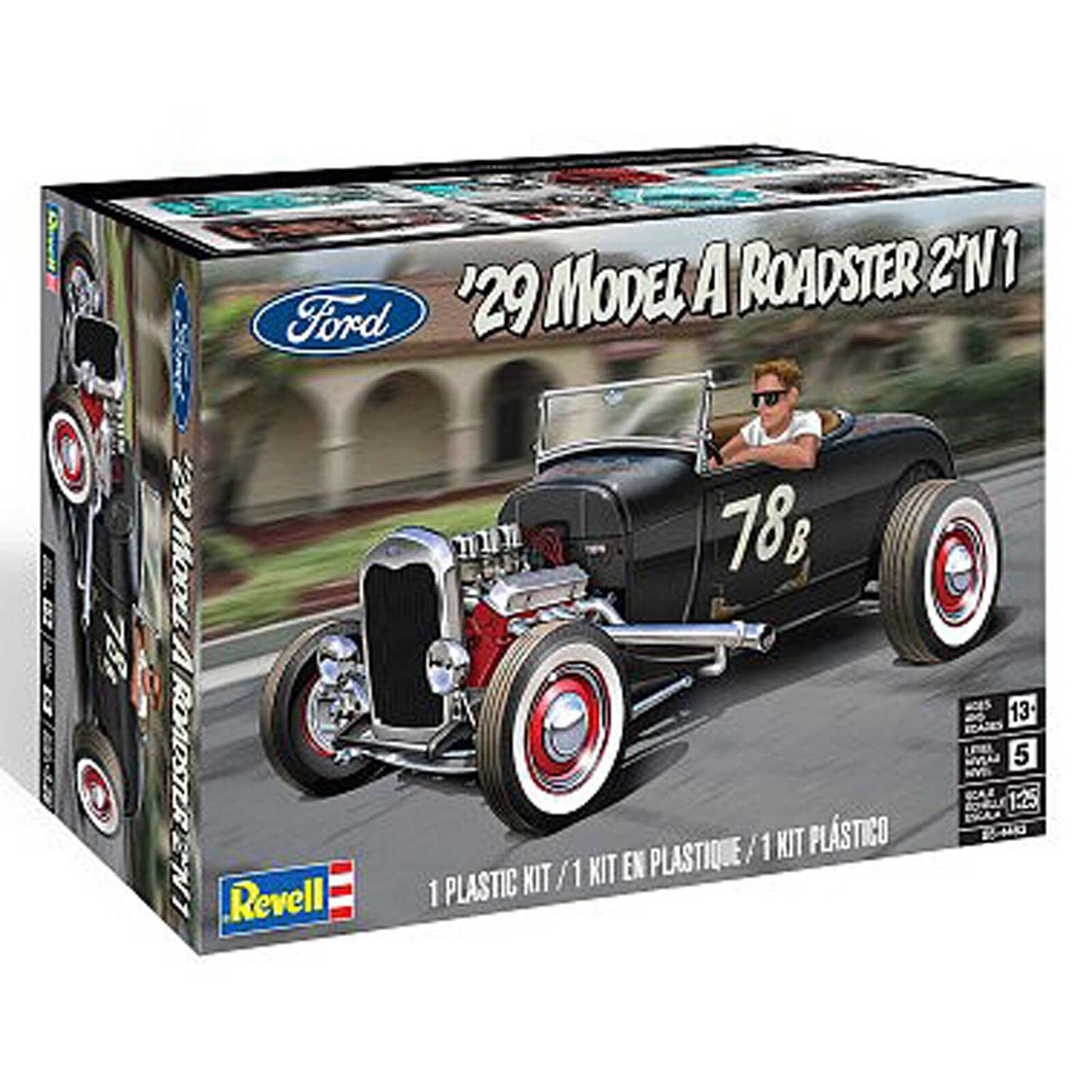 RMX854463 1/25 1929 Model A Roadster 2n1