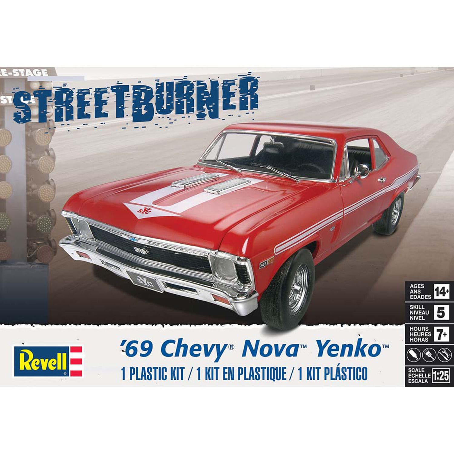 RMX854423 Revell 1969 Chevy Nova Yenko