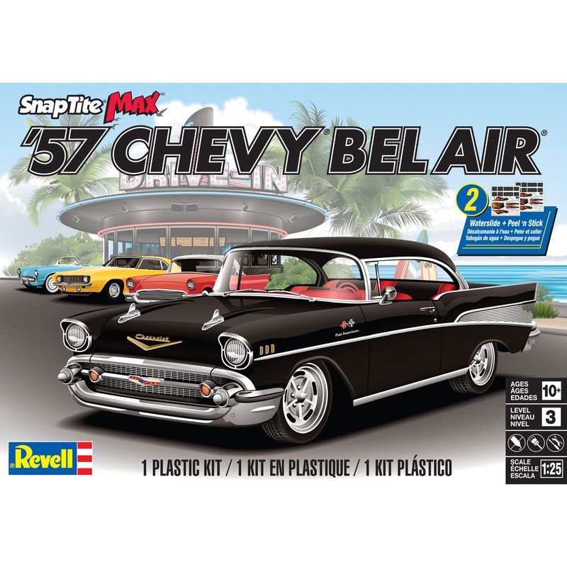 RMX851529 1/25 &#39;57 CHEVY BEL AIR Snap