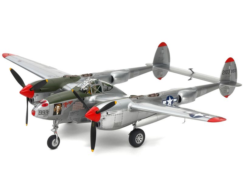 TAM61123 Tamiya Lockheed P-38 J Lightning 1/48 Model Airplane Kit