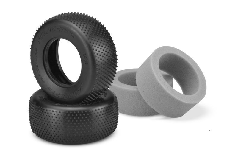 JCO3188-010 JConcepts Pin Downs Short Course Carpet Tires (2) (Pink)