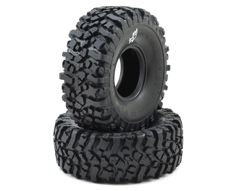PBTPB9002AK  Pit Bull Tires Rock Beast II 2.2&quot; Scale Rock Crawler Tires (2) (No Foam) (Alien)