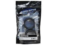 JCO3107-01 JConcepts Hotties Street Eliminator 2.2&quot; Drag Racing Front Tire (2) (Blue)