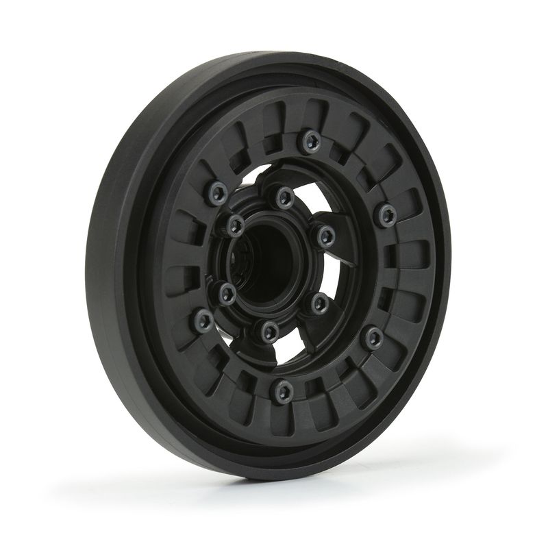 PRO278903 1/10   Vice CrushLock Front/Rear 2.6&quot; 12mm Crawling Wheels (2) Blk/Blk