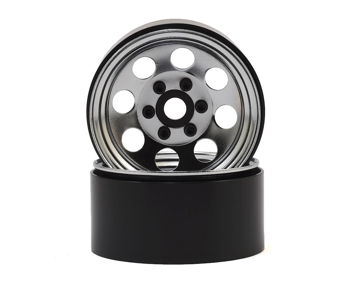 SSD00270 SSD RC 8 Hole 1.9” Steel Beadlock Wheels (Chrome)