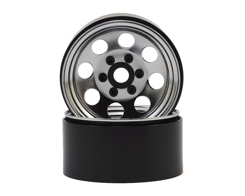 SSD00270 SSD RC 8 Hole 1.9” Steel Beadlock Wheels (Chrome)