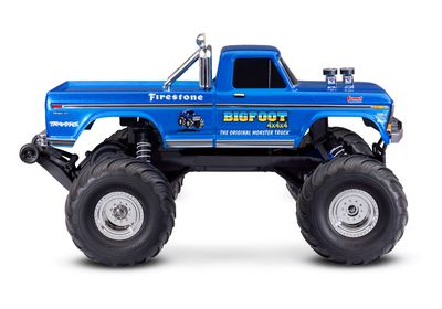 36334-4 BIGFOOT NO. 1 BL-2s: 1/10 scale 2WD brushless monster truck, fully-assembled, waterproof electronics: Ready-To-Race, with TQ 2.4 GHz 2-channel radio system, BL-2s brushless power system, and c
